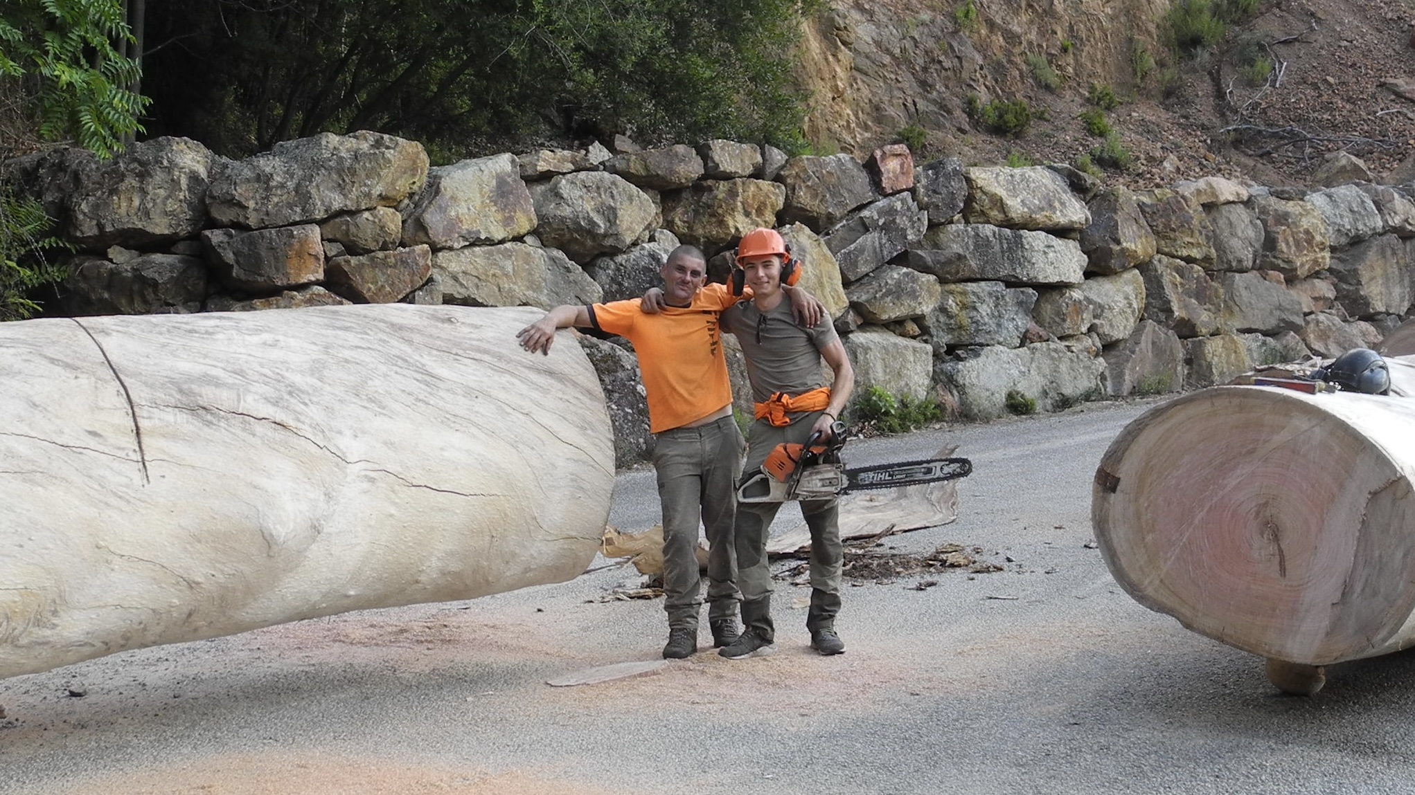 Équipe en action, intervention urgence à Osani 2018